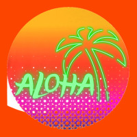 Aloha Hawaii Hawaiian Island Palm Beach Surfboard Sunset Premium Retro Trucker Cap | Artistshot