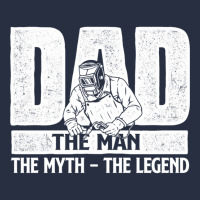 Dad Man Myth Legend   Welder Iron Worker Metalworking Weld Long Sleeve Retro Trucker Cap | Artistshot