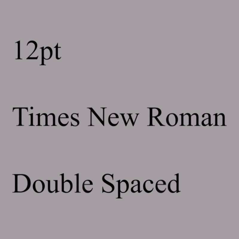 12pt Times New Roman Double Spaced Seamless Cap by CruzChapman | Artistshot