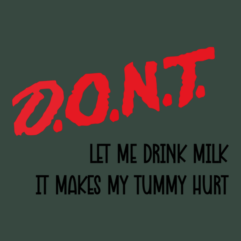 Funny Milk Drinker, Dont Let Me Drink Milk It Makes My Tummy Hurt Seamless Cap by cm-arts | Artistshot