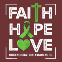 Faith Hope Love Organ Donation Awareness Seamless Cap | Artistshot