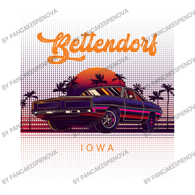 Bettendorf Iowa Retro Vintage 80s 90s Muscle Cars Retrowave Aesthetic Yupoong Trucker Cap by pancakespienova | Artistshot