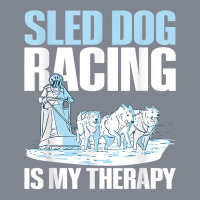 Sled Dog Racing Is My Therapy Quote For A Sled Dog Racer T Shirt Yupoong Trucker Cap | Artistshot