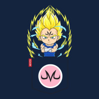 Pocket Chibi Super Saiyan 2 Majin Vegeta Foam Snapback Hat | Artistshot