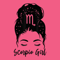 Scorpio Girl Messy Bun Zodiac Symbol Woman Birthday Costume Foam Snapback Hat | Artistshot