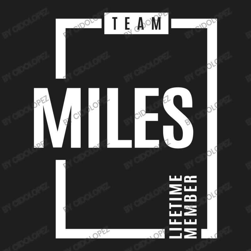 Miles Personalized Name Birthday Gift Classic T-shirt by cidolopez | Artistshot