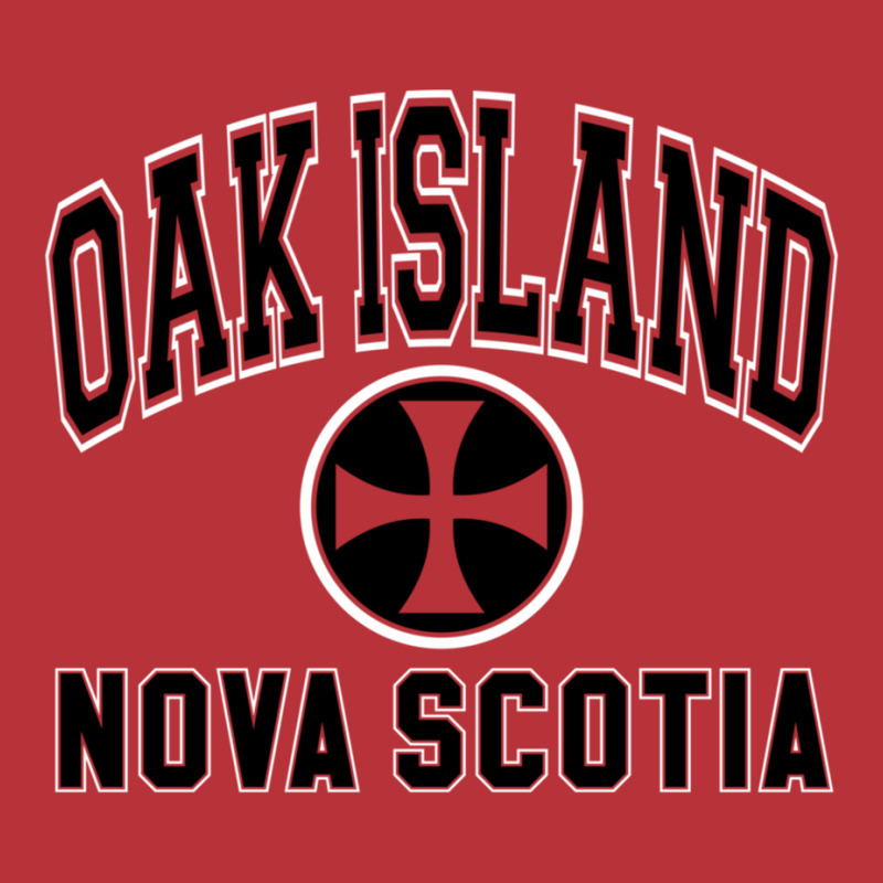 Oak Island Varsity Style Cross Black Print Pullover Hoodie Pa Trucker Cap by cm-arts | Artistshot