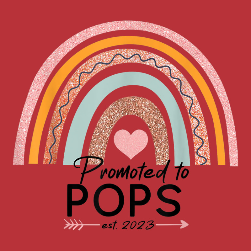 Promoted To Pops Est 2023 Women Rainbow First Time Grandma Pa Trucker Cap by Sombre | Artistshot