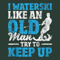 I Waterski Like An Old Man   Grandpa Waterskier Waterskiing Tank Top Fashion Visor | Artistshot