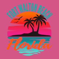 Fort Walton Beach Florida Palm Tree Island Pink Sunset Pullover Hoodie Fashion Visor | Artistshot