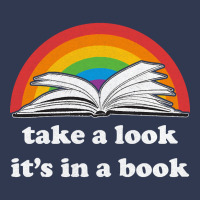 Take A Look, It's In A Book, Rainbows, Retro Book Lovers Design, Bookw Fashion Visor | Artistshot