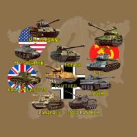 Top Ten Best Ww2 Tanks M4 Sherman Panzer Iv Tiger Ii T-34 Fashion Visor | Artistshot