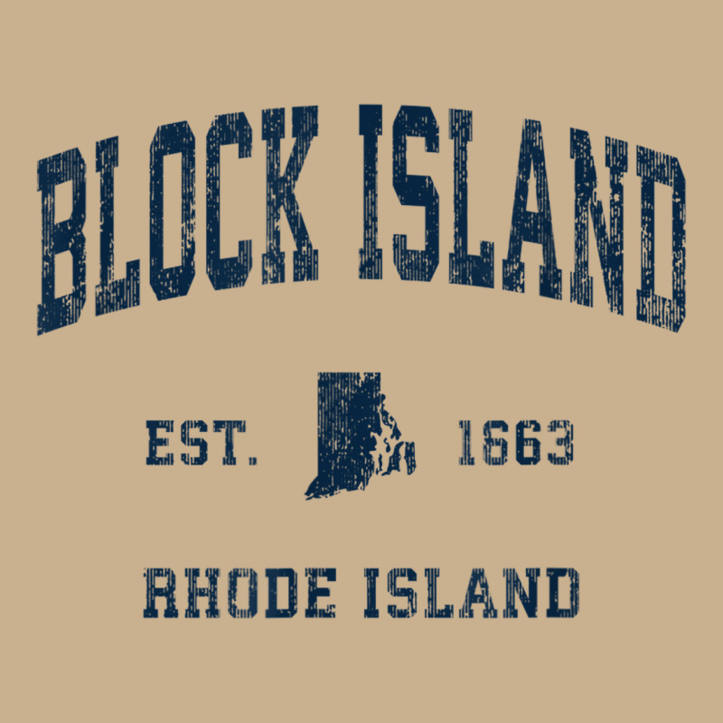 Block Island Rhode Island Ri Vintage Athletic Navy Sports De Nike Dri-FIT Cap by Clinical | Artistshot