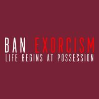 Ban Exorcisms Life Begins At Possession T Shirt Nike Dri-fit Cap | Artistshot