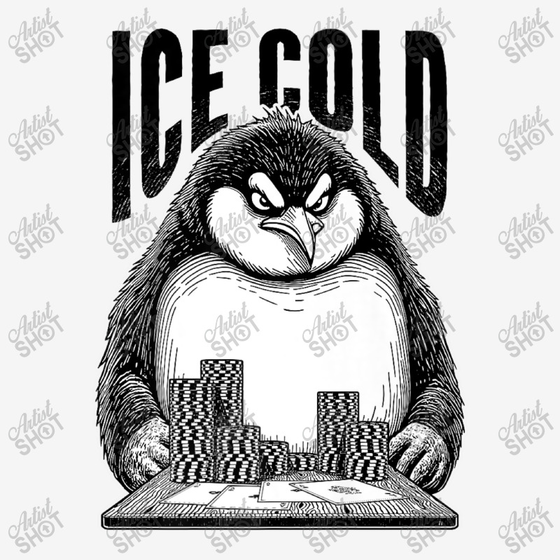 Poker Player Penguin Scorecard Crop Tee by ERNESTO GUANCIA | Artistshot