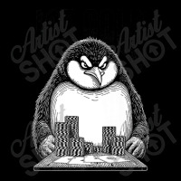 Poker Player Penguin Cropped Sweater | Artistshot