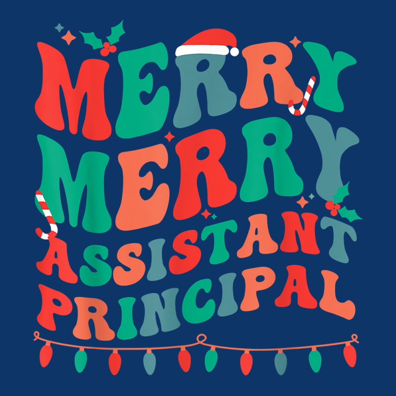 Merry Assistant Principal Christmas Assistant Principals T Shirt Seamless Cap by keishawnredner | Artistshot