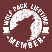 Lifetime Wolf Pack Member Distressed Howling Seamless Cap | Artistshot