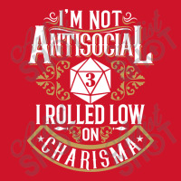 Not Antisocial, Rolled Low Charisma Funny Rpg Loves Dragons Yupoong Trucker Cap | Artistshot