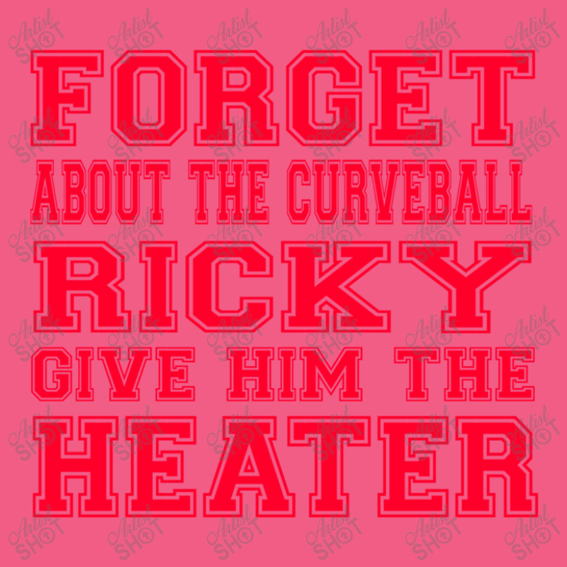 Major League Quote - Forget About The Curveball Ricky Give Him The Hea Foam Snapback hat by LornaHicks | Artistshot