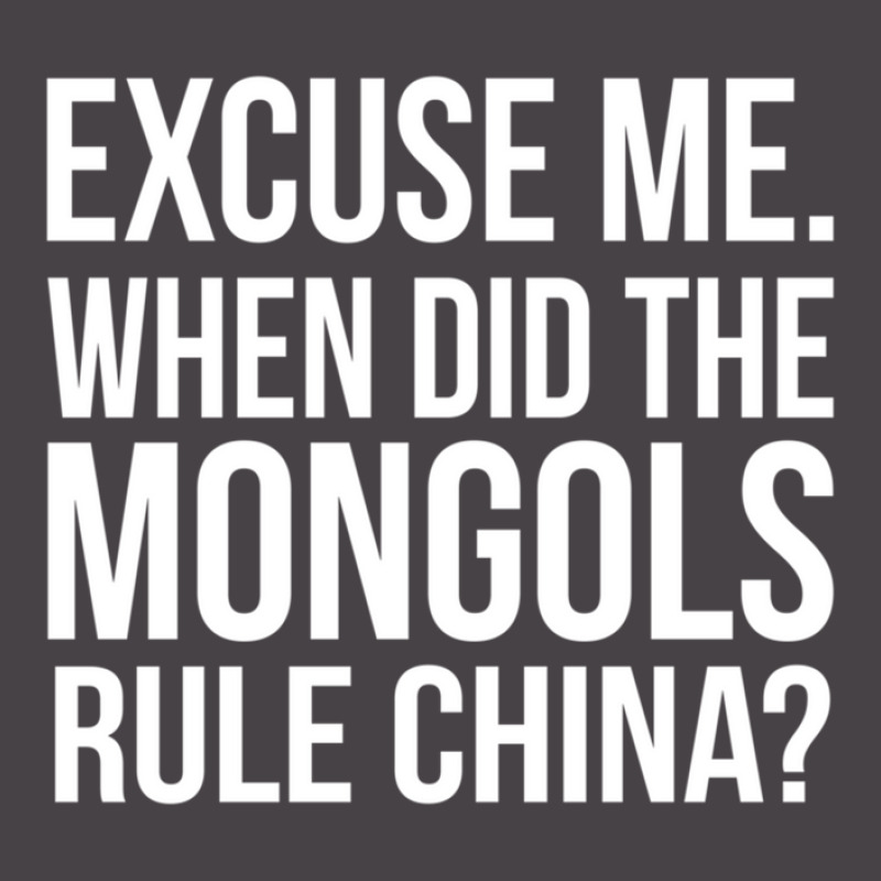 Excuse Me. When Did The Mongols Rule China Conversation Quote 5 panel snapback cap by WilliamStinnett | Artistshot