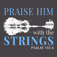 Praise Him With The Strings 1 5 Panel Snapback Cap | Artistshot