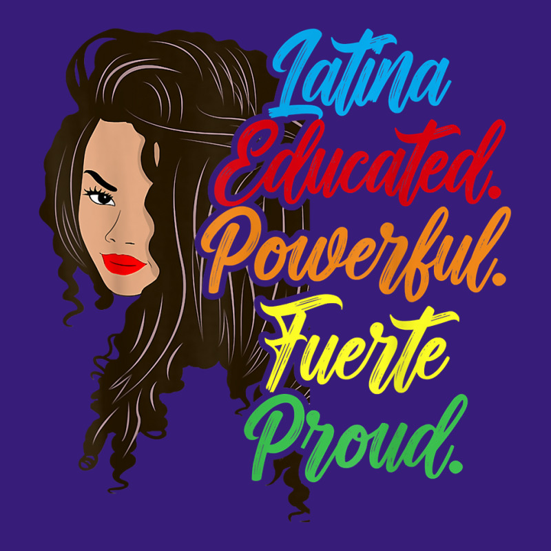 Latina Educated Powerful Fuerte Proud T Shirt Pa Trucker Cap by cm-arts | Artistshot