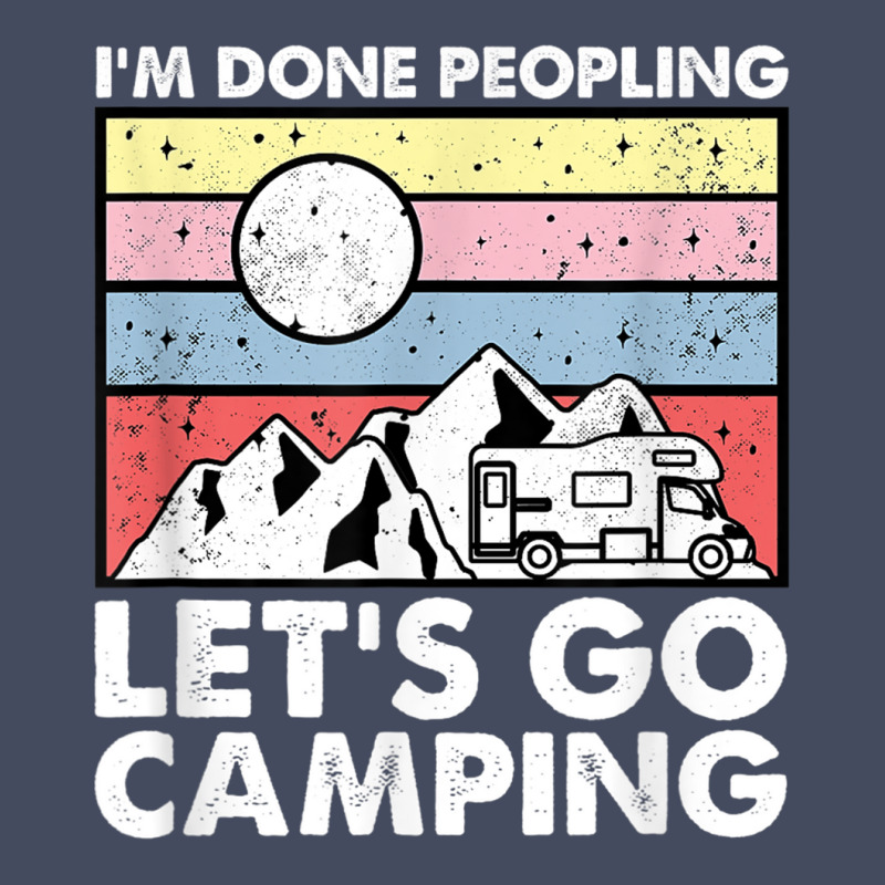 I'm Done Peopling Let's Go Camping   Anit Social Camper Life T Shirt Nike Dri-FIT Cap by cm-arts | Artistshot