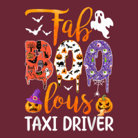 Fab Boo Lous Taxi Driver Ghost Pumpkin Halloween Cab Driver T Shirt Nike Dri-fit Cap | Artistshot