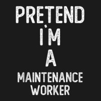 Pretend I`m A Maintenance Worker Shirt Funny Halloween Nike Dri-fit Cap | Artistshot