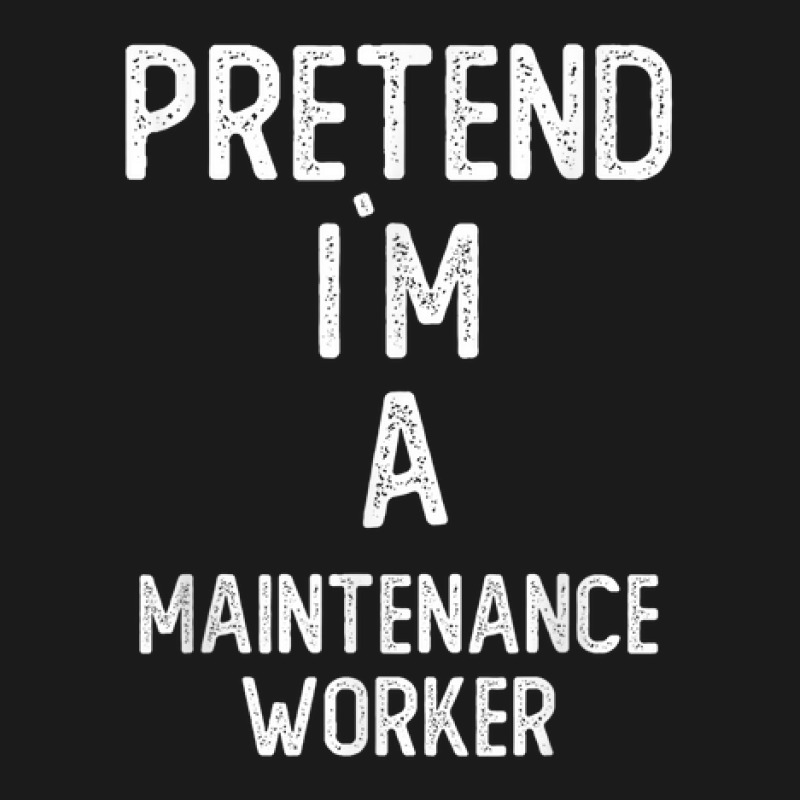 Pretend I`m A Maintenance Worker Shirt Funny Halloween Nike Dri-FIT Cap by Stunner | Artistshot