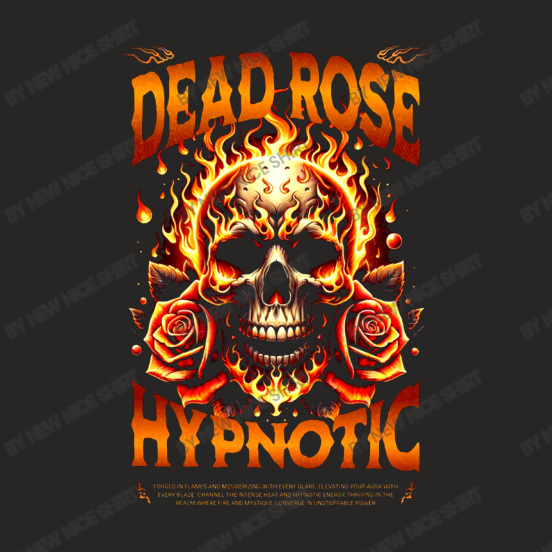 Dead Rose Hypnotic Ladies Fitted T-Shirt by New Nice Shirt | Artistshot