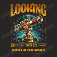 Looking Through The Space Ladies Fitted T-shirt | Artistshot