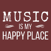 Music Is My Happy Place Inspiring Music Novelty Seamless Cap | Artistshot