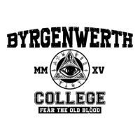 Byrgenwerth College (black Text) Seamless Cap | Artistshot