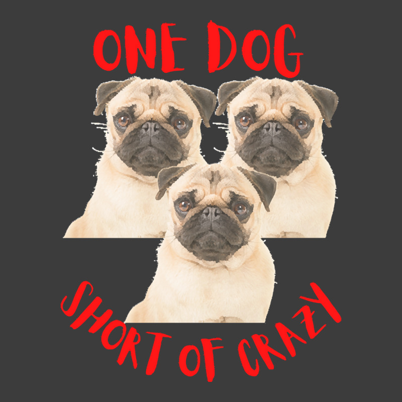 One Dog Short Of Crazy T  Shirtone Dog Short Of Crazy T  Shirt (10) Men's Polo Shirt | Artistshot