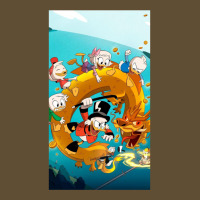 Play Dragon With Duck Tales Friends Seamless Cap | Artistshot