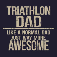 Triathlon Dad  Like A Normal Dad Just Way More Awesome  Triathlete Fat Seamless Cap | Artistshot