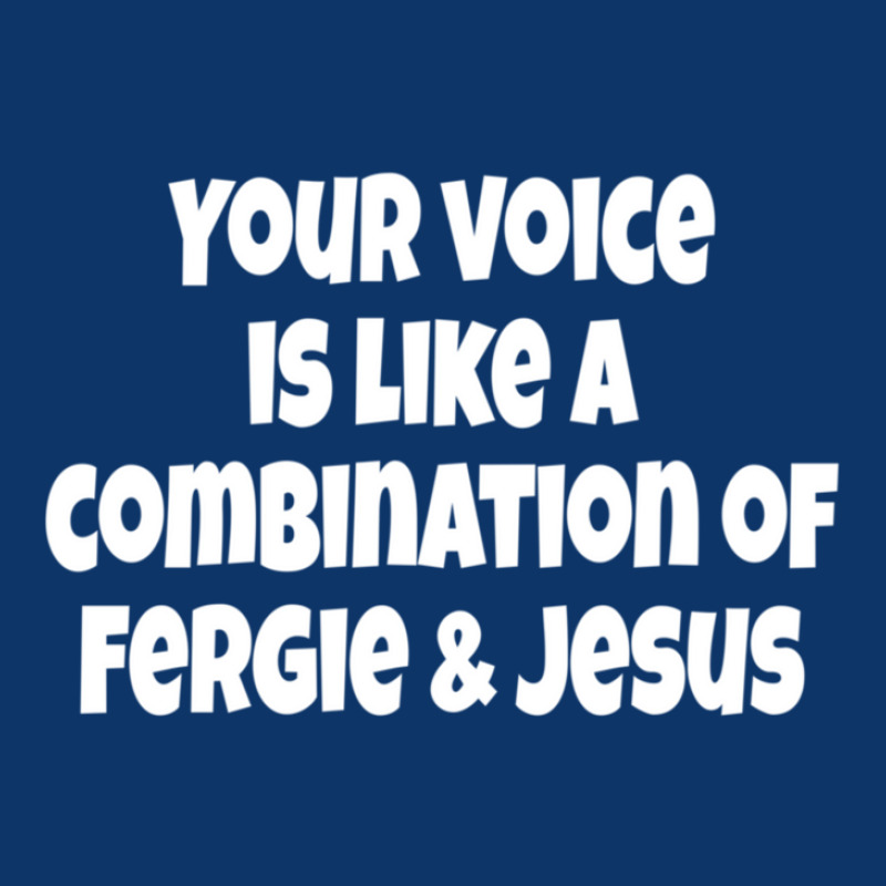 Your Voice Is Like A Combination Of Fergie And Jesus Seamless Cap by RommelRRaj | Artistshot