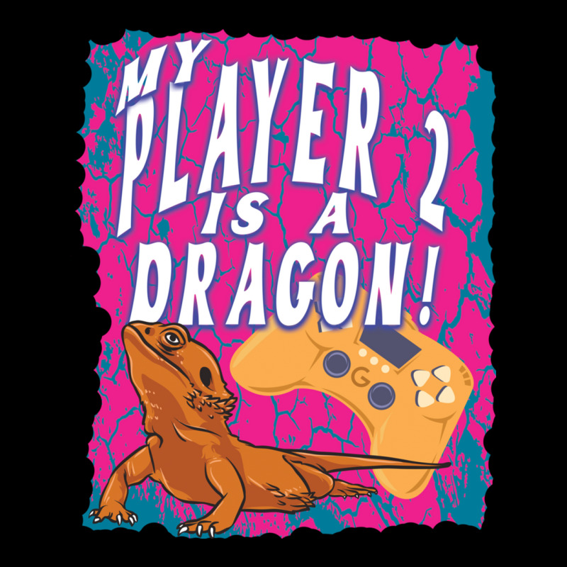 My Player 2 Is A Dragon! Video Game Players Bearded Dragon Sweatshirt Yupoong Trucker Cap by cm-arts | Artistshot