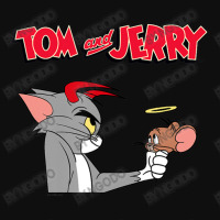 Tom And Jerry Devil And Angel Humor Poster Foam Snapback Hat | Artistshot