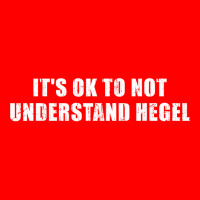 It's Ok To Not Understand Hegel T Shirt 5 Panel Snapback Cap | Artistshot