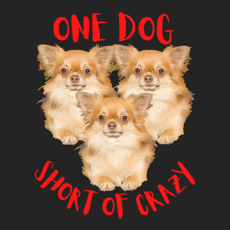 One Dog Short Of Crazy T  Shirtone Dog Short Of Crazy T  Shirt (8) 3/4 Sleeve Shirt | Artistshot