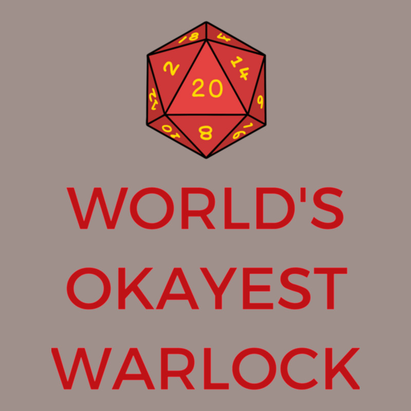 Worlds Okayest Warlock With D20 Dice 5 panel snapback cap by cm-arts | Artistshot