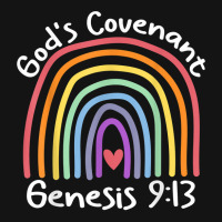 God’s Covenant Rainbow Genesis 913 Christian Jesus Bible T Shirt Pa Trucker Cap | Artistshot