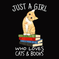 Just A Girl Who Loves Books And Cats Reading Pa Trucker Cap | Artistshot