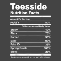 Teesside Nutrition Facts College University T Shirt Fashion Visor | Artistshot