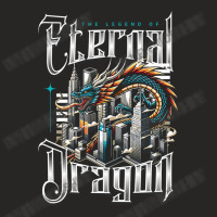 Eternal Dragon Ladies Fitted T-shirt | Artistshot