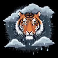 Tiger In The Rain Baby Beanies | Artistshot