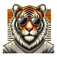 Wild Tiger Wearing Glasses Youth Sweatshirt | Artistshot